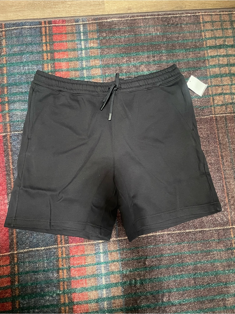 Zella Black Freeform Fleece Drawstring Shorts